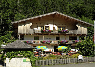 Gasthof-Pension Lohfeyer im Sommer