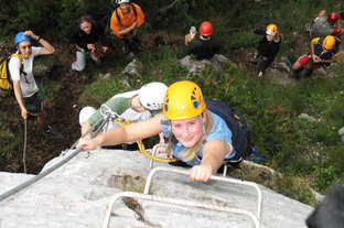 Klettern in Weißbach