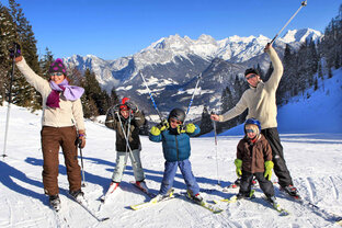 Familienwinterurlaub in Lofer